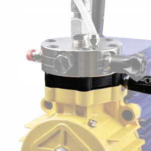 Öntöttvas blokk szerelvény szeleppel Rosfix festőegységekhez