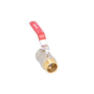 Nikkelezett standard golyóscsap tömszelencével, PN16, 1 hüvelykes PN16 acél karral, N-W változat, 16 bar/120C 146992579 - Golyóscsap