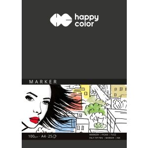 Jelölőblokk A4/25 db-os, 100 g-os, Happy Color 8429 146992897 - Rajzeszköz
