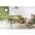 Loft stílusú nappali Light Home Loft réz modern függőlámpával, réz részletekkel
