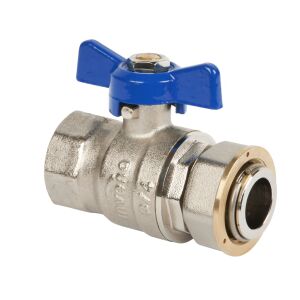 EGYENES GÖMBCSAP FÉLCSAVARRAL, N/C NYITOTT ÉS 3/4"-OS PILLANGÓSZELEPPEL, NAGY TEHERBÍRÁSÚ - H/ZK-72-020 146993729 - Golyóscsap