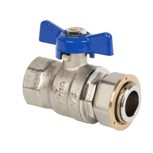 EGYENES GÖMBCSAP FÉLCSAVARRAL, N/C NYITOTT ÉS 3/4"-OS PILLANGÓSZELEPPEL, NAGY TEHERBÍRÁSÚ - H/ZK-72-020