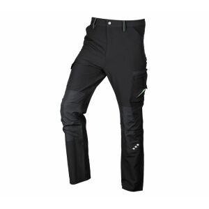 Kombinált fekete-zöld munkásnadrág L-T méretben N81-2951L