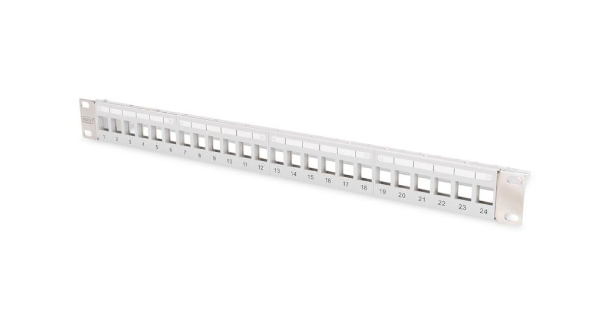 Digitus 24-port Patch Panel 1U Grey | Pepita.hu