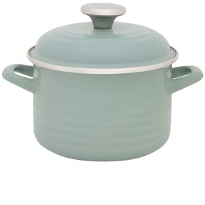 Oala cu capac Standard Metalacemail, 24cm, 6.75l, Verde pastel 146994912 - Oale