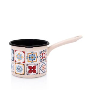 Kanvica s dlhou rukoväťou 1,2 l Porto Metalac smalt/12 cm/1,2 l 146994917 - Nádoby na prípravu kávy