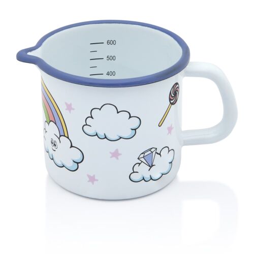 Cana 0.8l Unicorn Metalac email/10cm/0.8l