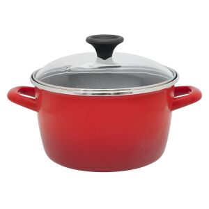 3,5l hrniec so sklenenou pokrievkou Granit Induction Metalac smalt/20cm/3,5l 146994921 - Hrnce