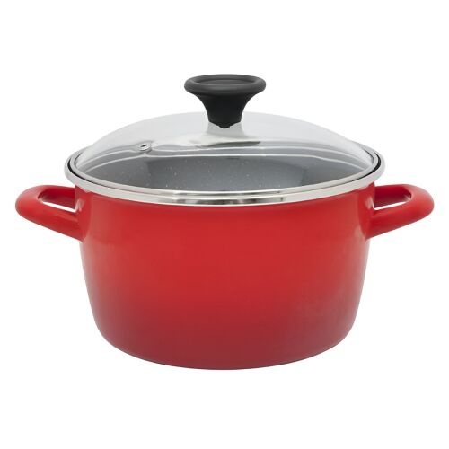 3,5l hrniec so sklenenou pokrievkou Granit Induction Metalac smalt/20cm/3,5l 146994921