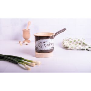 Hrnček s dlhou rúčkou 1,2 l Bakery smaltovaný Metalac, 12 cm 146994926 - Nádoby na prípravu kávy