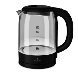 Blaumann BL-9006 Vízforraló 1.7L 2200 Watt - Átlátszó / Fekete 146995579 - Blaumann