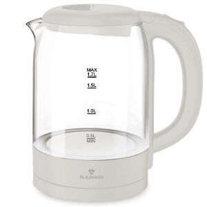 Blaumann BL-9007 Vízforraló 1.7L 2200 Watt - Krém / Átlátszó 146995753 - Blaumann
