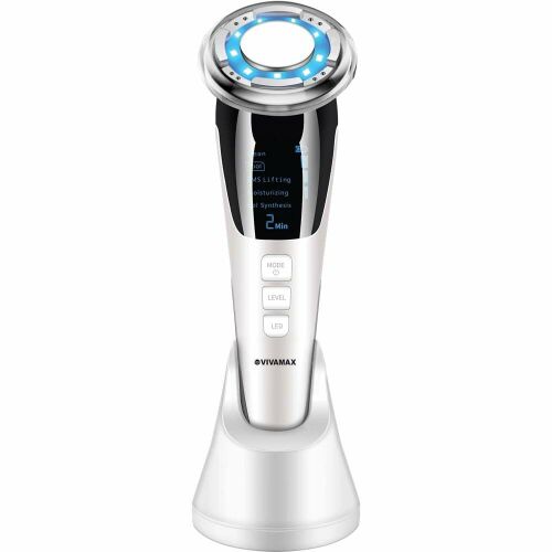 Vivamax D818 Hot&Cool Arckezelő Készülék EMS Technológiával 8.5 Watt- Ezüst/Fekete 146995787