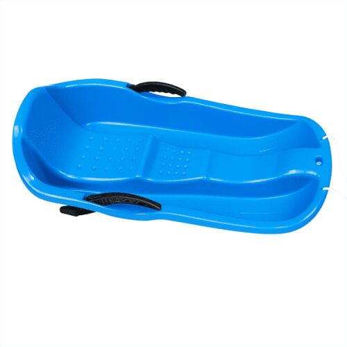 Műanyag gyermek szánkó fékekkel, gyors téli szánkó, csúszka 146996809