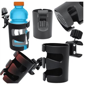 Univerzális kerékpár babakocsi-szervező italokhoz, poharakhoz, palackokhoz