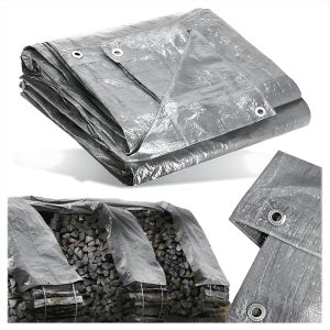 Ponyva takaró, UV-védő fólia, 3x4m, 60g, erős, univerzális