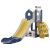Gyerek kerti csúszda létrával 2 az 1-ben játszótérhez 146997132