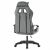 Gamer szék, forgó, vödör, íróasztali szék, erős, 100 kg, szürke 146997169