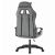 Gamer szék, forgó, vödör, íróasztali szék, erős, 100 kg, szürke 146997169