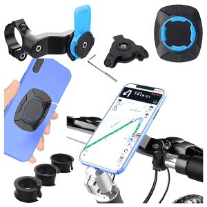 Rezgéscsillapítóval ellátott kerékpártartó telefonhoz, kerékpárhoz, motorhoz, MTB navigációhoz