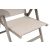 KETTLER BASIC PLUS alumínium dönthető kerti szék – taupe / bézs 147003562