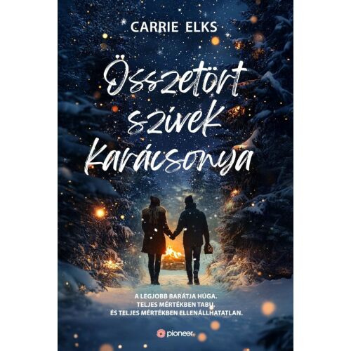 Összetört szívek karácsonya könyvborító, Carrie Elks karácsonyi romantikus regénye - Romantikus könyv