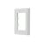 Nova pojedyncza ramka biała 147011407