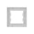 Nova pojedyncza ramka biała 147011407