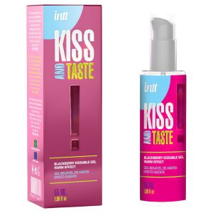 Intt Kiss and Taste - melegítő hatású síkosító gél - szeder (55ml) 147013207 - Intt