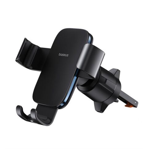 BASEUS METAL AGE III autós tartó szellőzőre, 4.7-7.2" méret, FEKETE 147015484