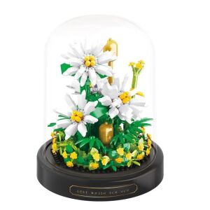 Balody Kamilla Virágcsokor építőkészlet – 490 db, LED világítással 147015653 - Műanyag építőjáték