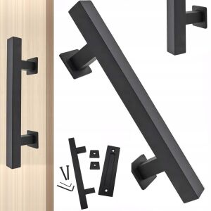 Türgriff für Schiebetüren, mattschwarz, Loft-Retro-Premium-Griff 147015814 - Schiebetüren