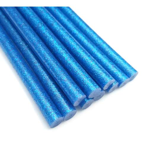 Ragasztópatron kék csillám 8 db os 8*100 mm 42930849