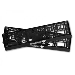 Delphin angler on board / 2 db 3d rendszámtábla tartó- 147016559 - Rendszámtábla tartó