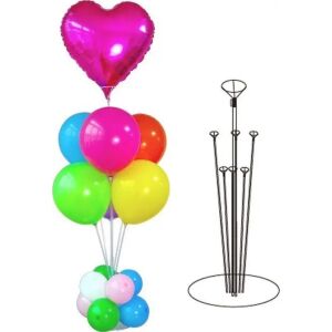 Műanyag tartó kerettel 7 léggömbhöz, 70 cm