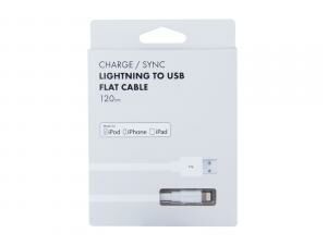 AVACOM MFI-120W cablu USB - Lightning, certificare MFi, 120cm, alb