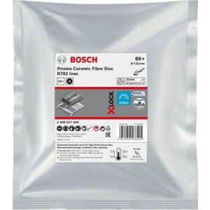 Bosch BOSCH FIBRA DISC X-LOCK INOX 125 gr. 80 R782 /25pcs. B2608621826 147017463 - Construcții și renovări