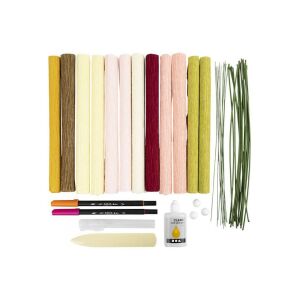 Hobbikészlet: krepp papírból készült csokor 147021423 - Kreatív játék