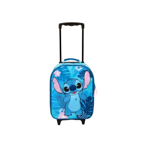 Stitch gyermek gurulós bőrönd, elölnézet - Baba utazás