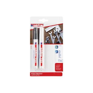 Edding Paint Marker filctoll fehér és fekete 147021534 - Lakkmarker