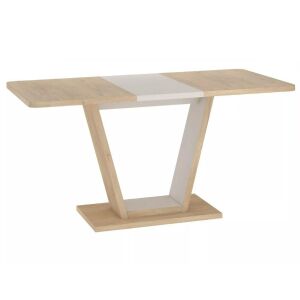 Nigel bővíthető étkezőasztal laminált lappal cremona tölgy + kasmír színben 147258544 - Signal