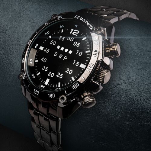 Szuper TVG LED Watch Férfi Karóra Blue