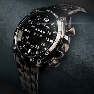 Szuper TVG LED Watch Férfi Karóra Blue