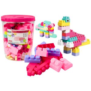 Set de Blocuri de Construcție Educaționale în Găleată, 160 de Piese Colorate 147030075 - Jocuri de constructie - Lego