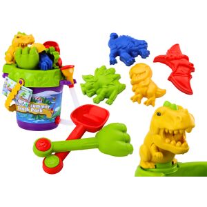 Set de joacă pentru nisip cu găleată cu duș și forme de dinozauri 147031410 - Jucării gonflabile și jucării de plajă