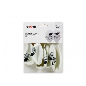 Lufi ballagós fehér 5db 30cm 147036929 - Ajándék kütyü
