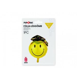 Lufi fólia smiley ballagó 66cm 147036937 - Ajándék kütyü