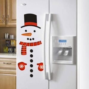 Karácsonyi matrica szett - hóember - 40 x 70 cm 147037298 - Ajándék kütyü