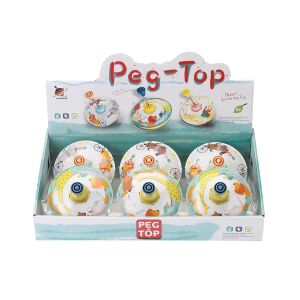 Fém retró búgócsiga