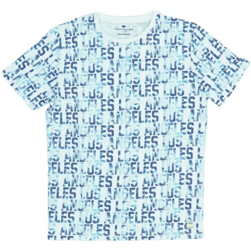 Tom Tailor Fiú 'Los Angeles' Mintás Póló - 164-es Méret - Tom Tailor